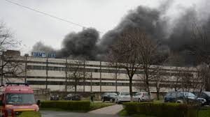 Fabrica UAMT Oradea incendiu